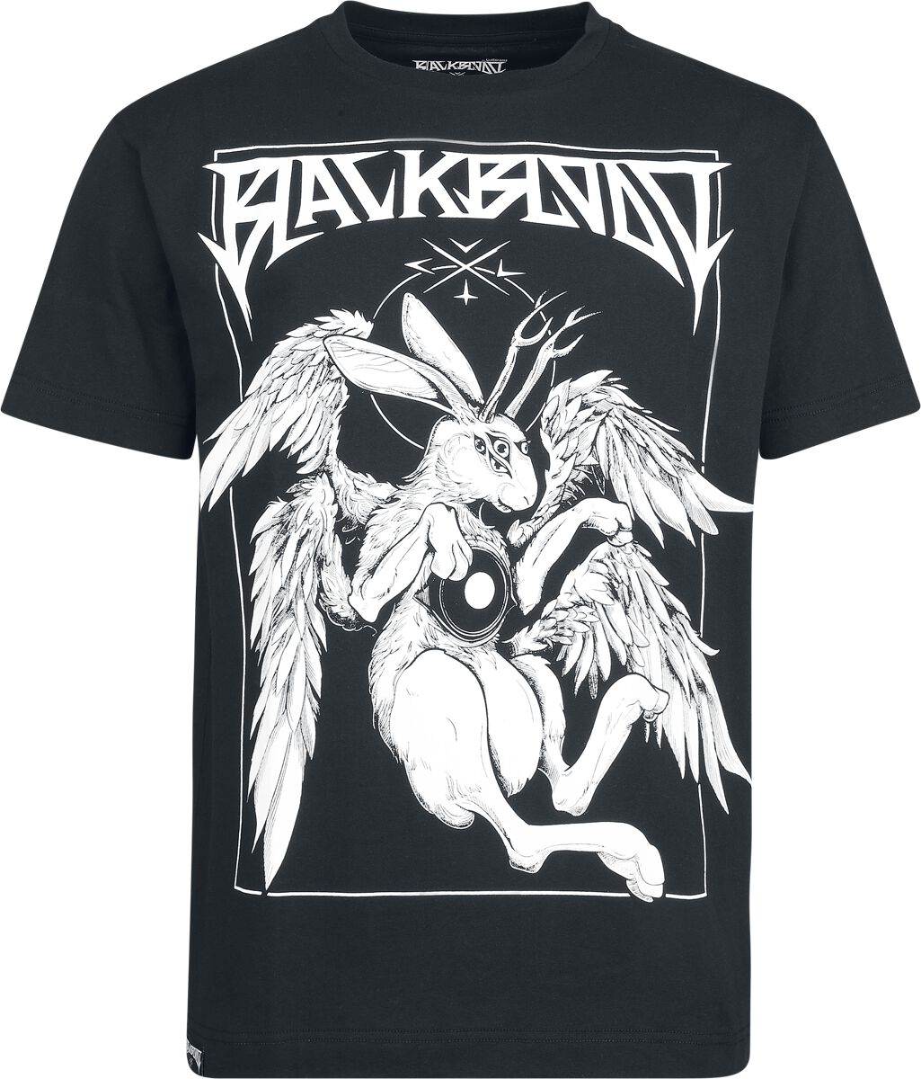 T-Shirt Manches courtes Gothic de Black Blood by Gothicana - Occult Horror - S à XXL - pour Homme - noir - Black Blood by Gothicana