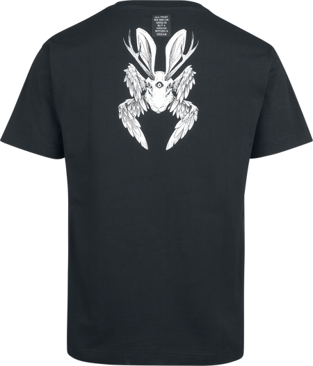 T-Shirt Manches courtes Gothic de Black Blood by Gothicana - Occult Horror - S à XXL - pour Homme - noir - Black Blood by Gothicana - View 2