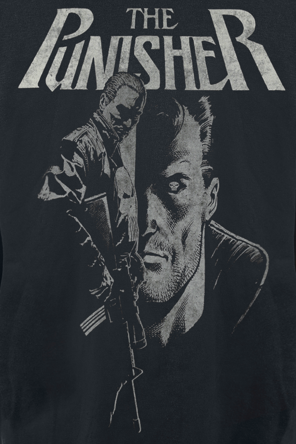 T-shirt manches longues Disney de The Punisher - Punisher Rifle - S à XXL - pour Homme - noir - The Punisher - View 2