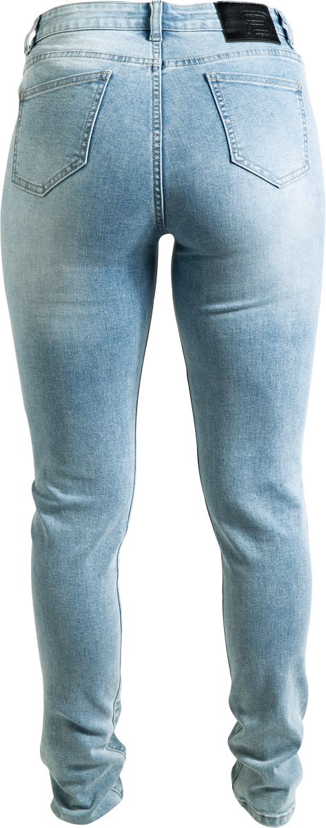 Jean  de RED by EMP - Skarlett (Slim Fit) - W27L30 à W34L32 - pour Femme - bleu clair - RED by EMP - View 2