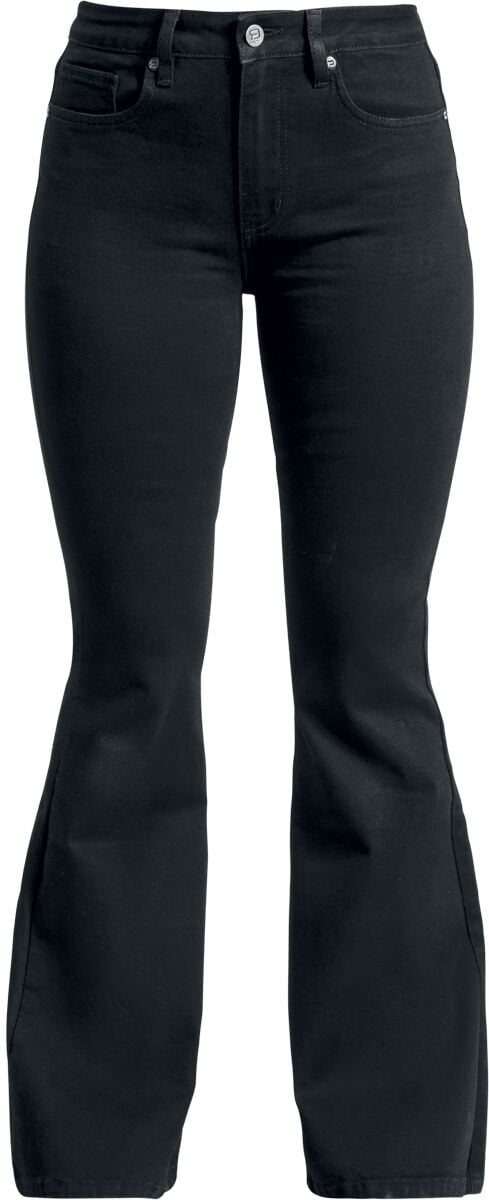 Jean  de RED by EMP - Jil - Jean noir avec léger délavage - W27L30 à W34L32 - pour Femme - noir - RED by EMP