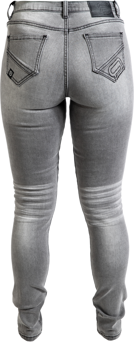 Jean  de RED by EMP - Megan - W27L30 à W34L32 - pour Femme - gris - RED by EMP - View 2