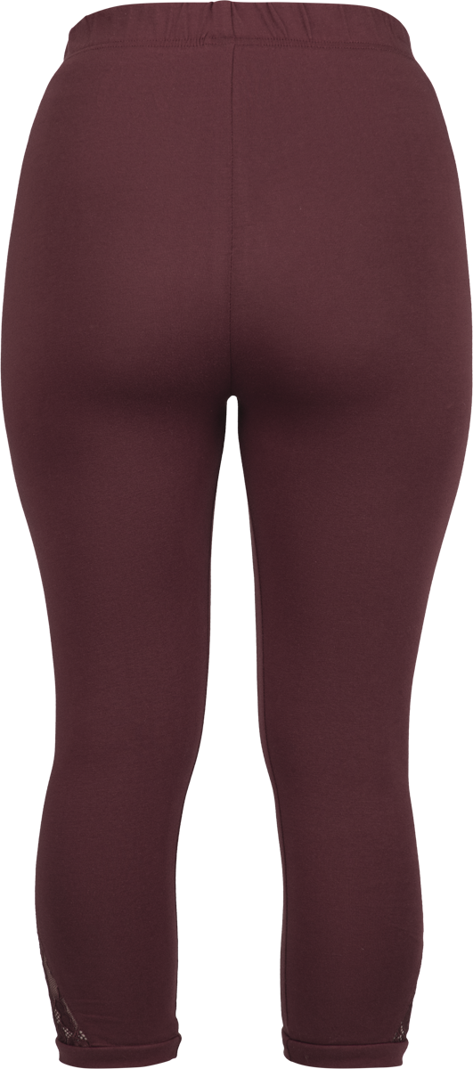 Legging  de RED by EMP - Leggings avec Dentelle - S à XXL - pour Femme - rouge - RED by EMP - View 2