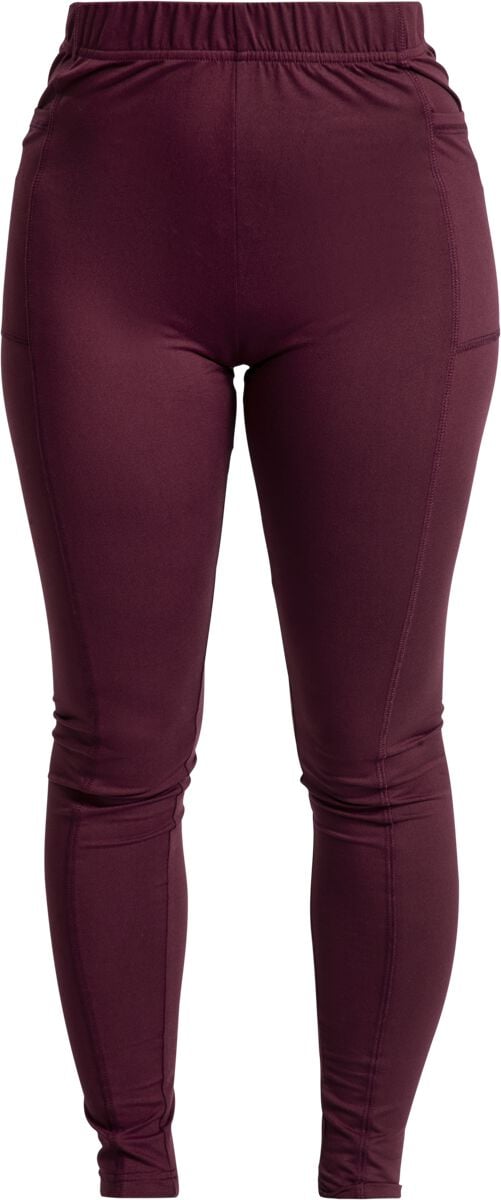Legging  de RED by EMP - Leggings With Pockets - S à XXL - pour Femme - bordeaux - RED by EMP
