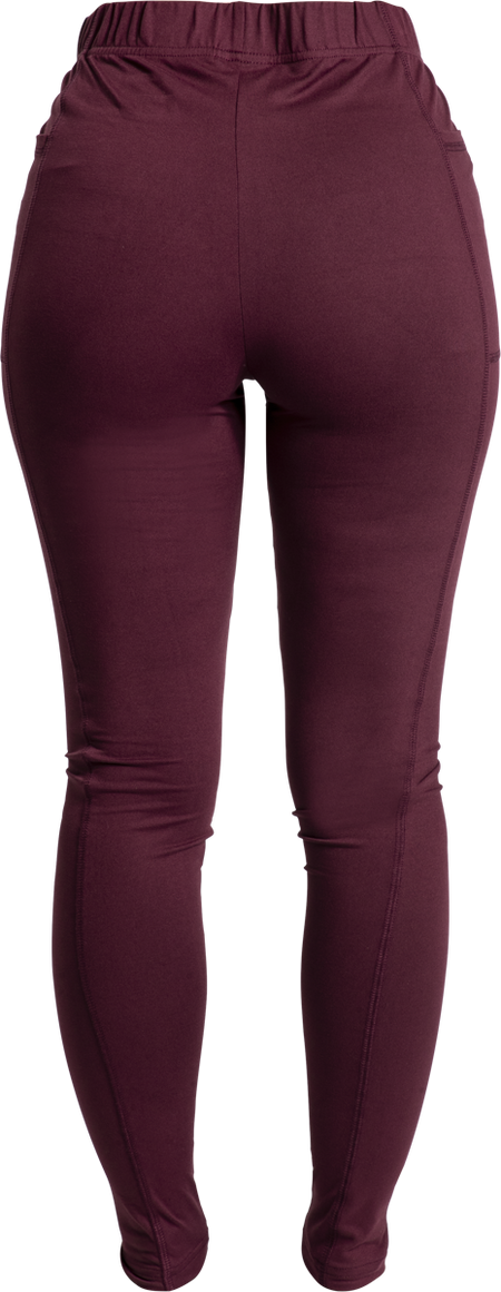 Legging  de RED by EMP - Leggings With Pockets - S à XXL - pour Femme - bordeaux - RED by EMP - View 2