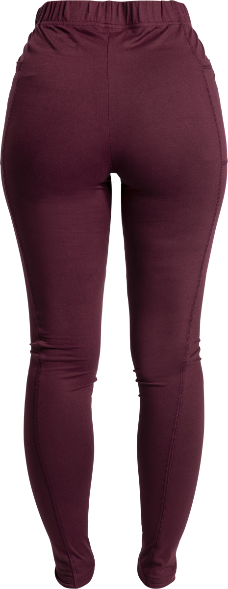 Legging  de RED by EMP - Leggings With Pockets - S à XXL - pour Femme - bordeaux - RED by EMP - View 2