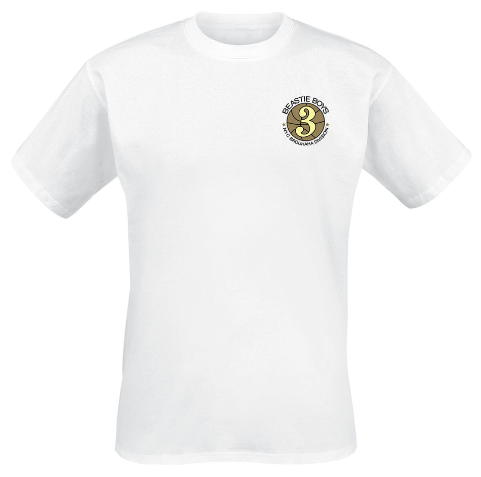 T-Shirt Manches courtes  de Beastie Boys - NYC Brouhaha Division - S à XXL - pour Homme - blanc - Beastie Boys