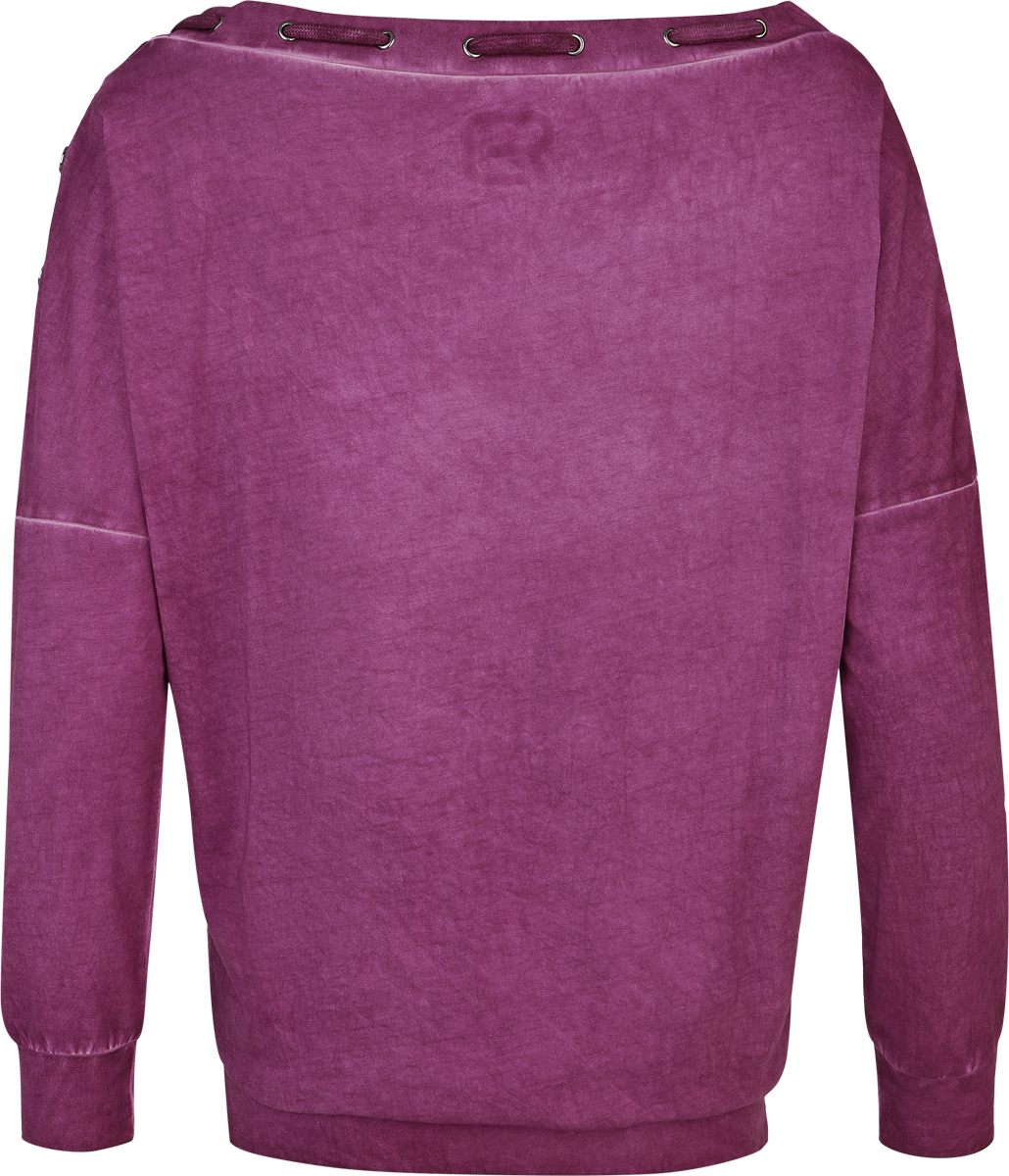 T-shirt manches longues  de RED by EMP - Fast And Loose - S à XXL - pour Femme - lilas - RED by EMP - View 2