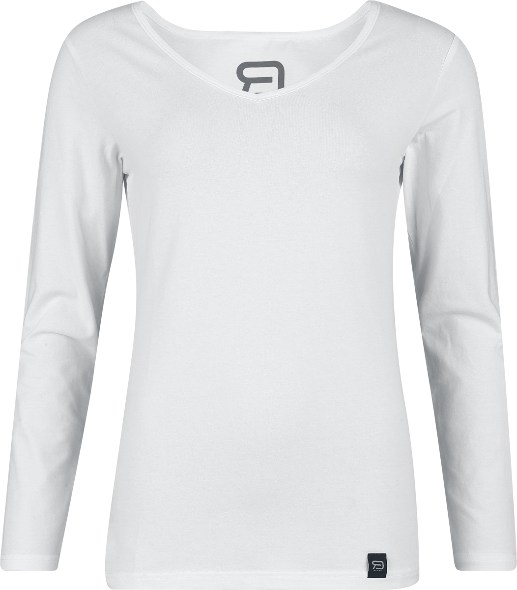 T-shirt manches longues  de RED by EMP - Haut Manches Longues (Lot de 2) - S à XXL - pour Femme - blanc - RED by EMP - View 2