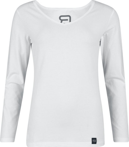 T-shirt manches longues  de RED by EMP - Haut Manches Longues (Lot de 2) - S à XXL - pour Femme - blanc - RED by EMP - View 2