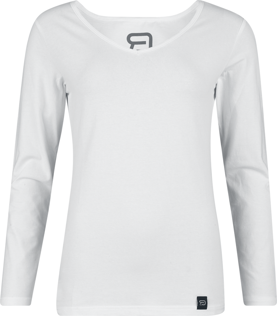 T-shirt manches longues  de RED by EMP - Haut Manches Longues (Lot de 2) - S à XXL - pour Femme - blanc - RED by EMP - View 2