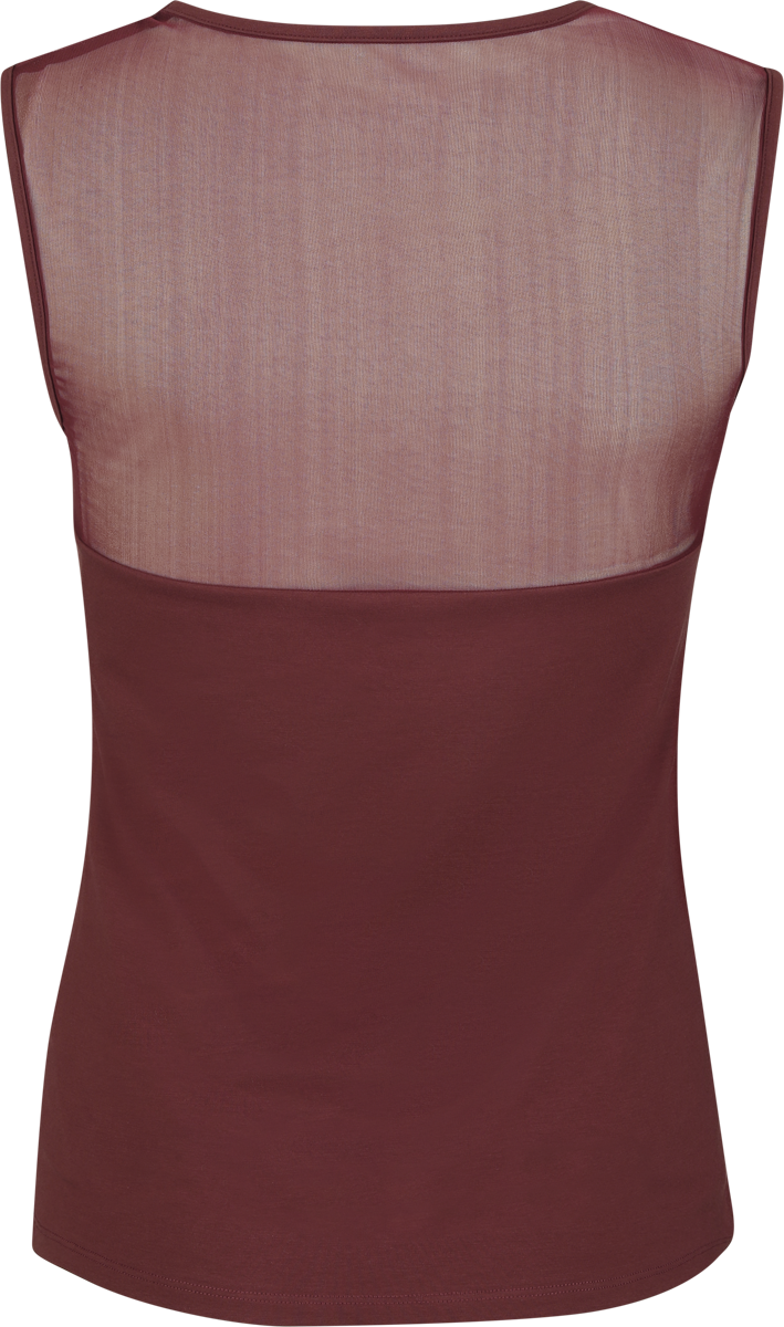 Top  de RED by EMP - Haut RED Avec Dentelle - S - pour Femme - bordeaux - RED by EMP - View 2