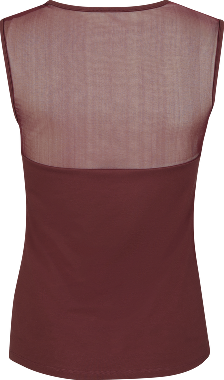 Top  de RED by EMP - Haut RED Avec Dentelle - S à XXL - pour Femme - bordeaux - RED by EMP - View 2
