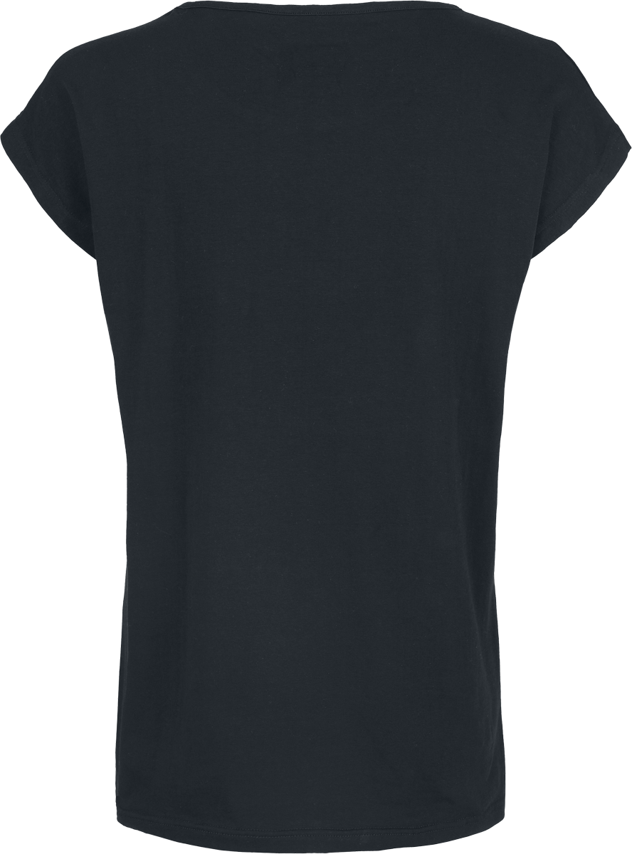 T-Shirt Manches courtes  de RED by EMP - T-Shirt Avec Étoile - S à XXL - pour Femme - noir - RED by EMP - View 2