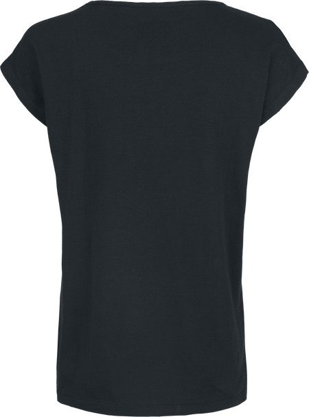 T-Shirt Manches courtes  de RED by EMP - T-Shirt Avec Étoile - S à XXL - pour Femme - noir - RED by EMP - View 2