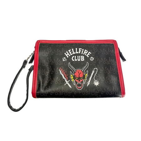 Trousse à cosmétiques  de Stranger Things - Hellfire Club - pour Indifférent - noir/blanc/rouge - Stranger Things