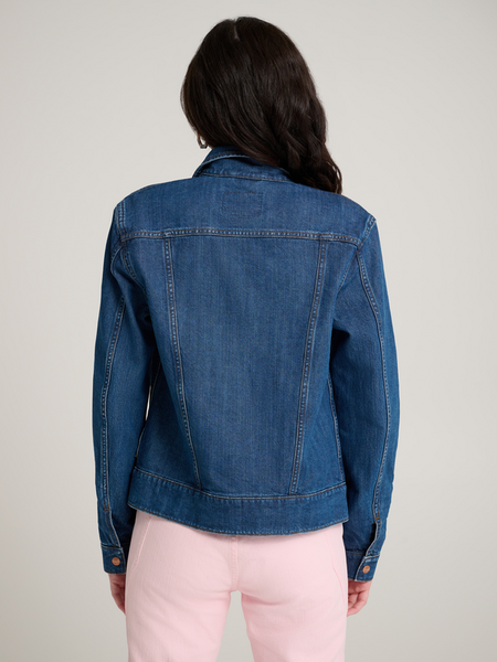Veste en Jean  de Wrangler - Stranger Things Nancy - Veste Bleue - XS à S - pour Femme - bleu - Wrangler - View 2