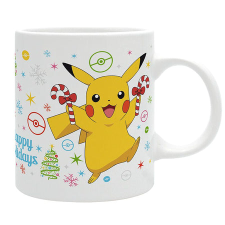 Mug Gaming de Pokémon - Pikachu Happy Holidays - pour Unisexe - multicolore - Pokémon