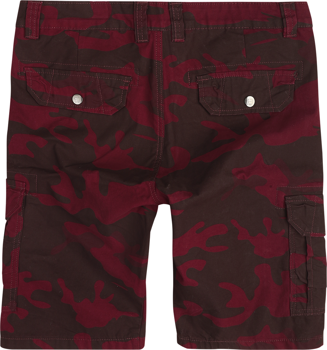 Short  de RED by EMP - Short Army Vintage - S à XXL - pour Homme - rouge - RED by EMP - View 2