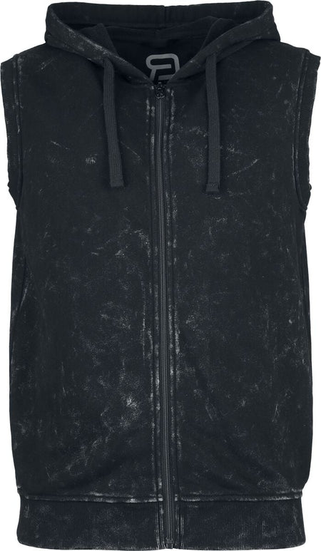 Veste  de RED by EMP - Débardeur à Capuche Gris Chiné - S à XXL - pour Homme - gris chiné - RED by EMP