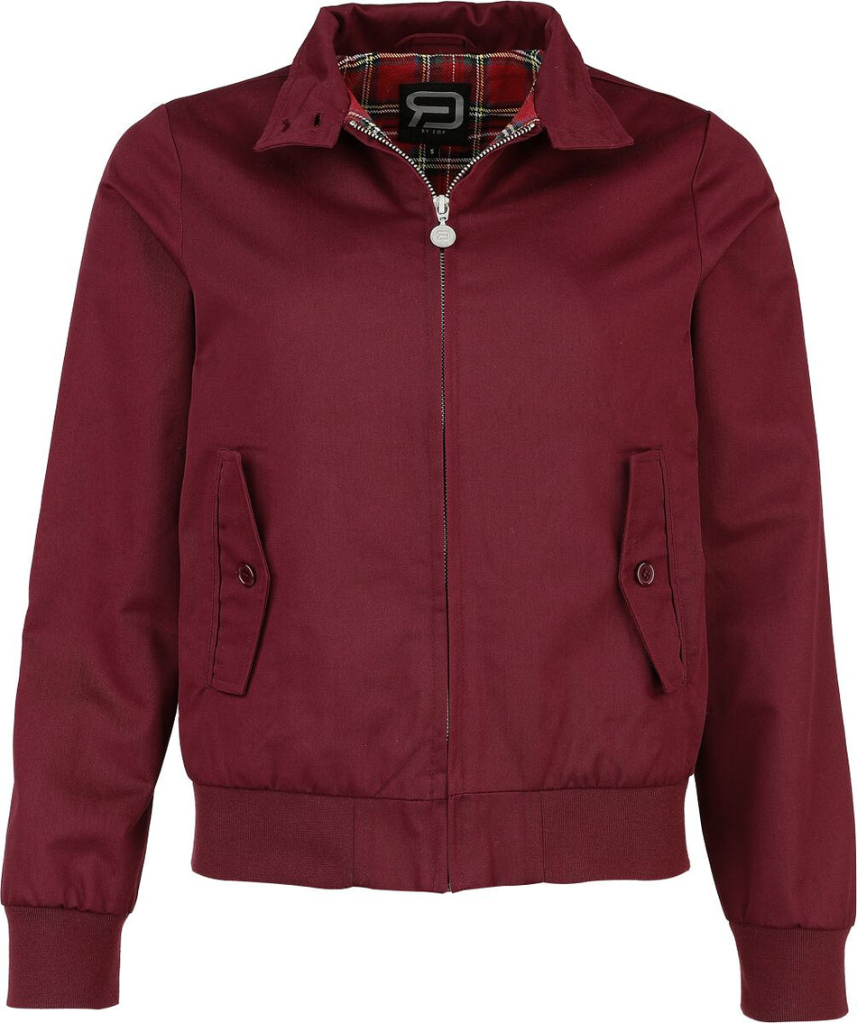 Veste mi-saison  de RED by EMP - Harrington - S à XXL - pour Femme - bordeaux - RED by EMP