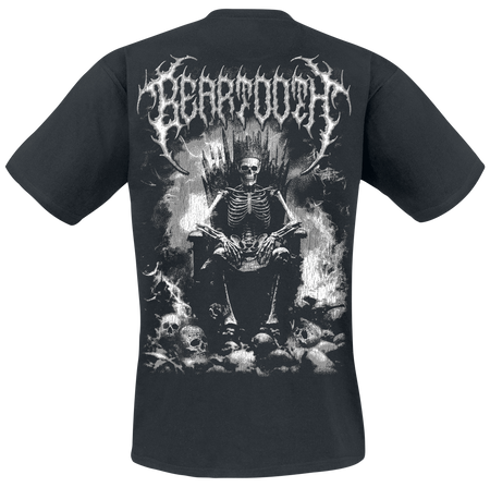 T-Shirt Manches courtes  de Beartooth - Throne - S à XXL - pour Homme - noir - Beartooth - View 2