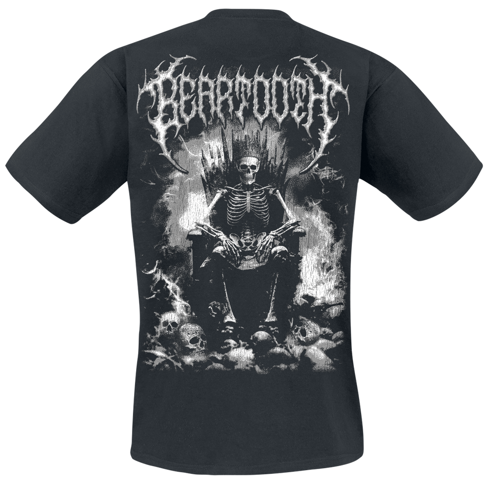 T-Shirt Manches courtes  de Beartooth - Throne - S à XXL - pour Homme - noir - Beartooth - View 2