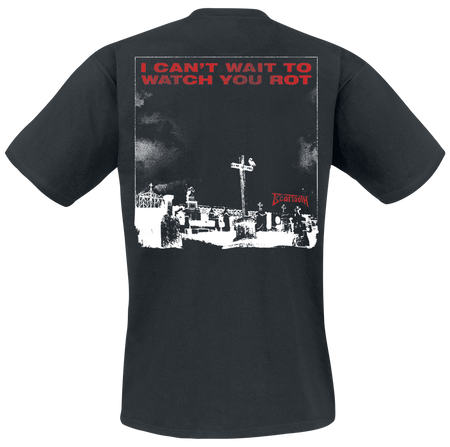 T-Shirt Manches courtes  de Beartooth - Graveyard - S à XXL - pour Homme - noir - Beartooth - View 2