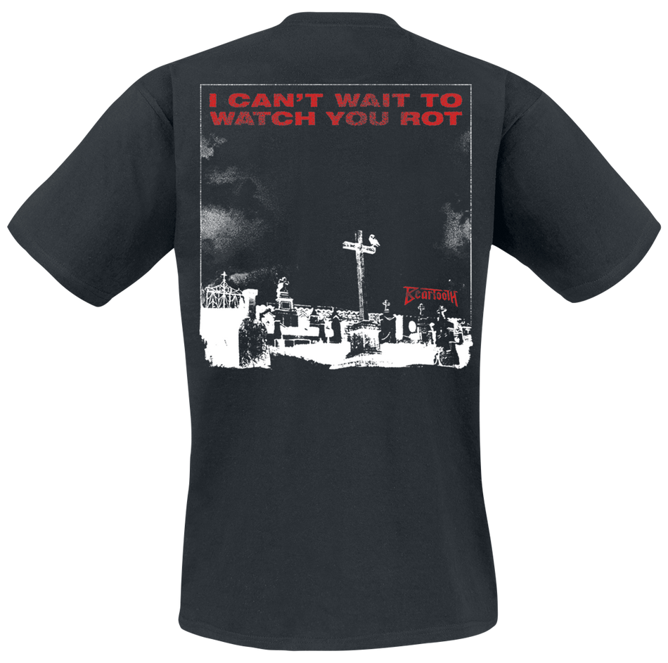 T-Shirt Manches courtes  de Beartooth - Graveyard - S à XXL - pour Homme - noir - Beartooth - View 2