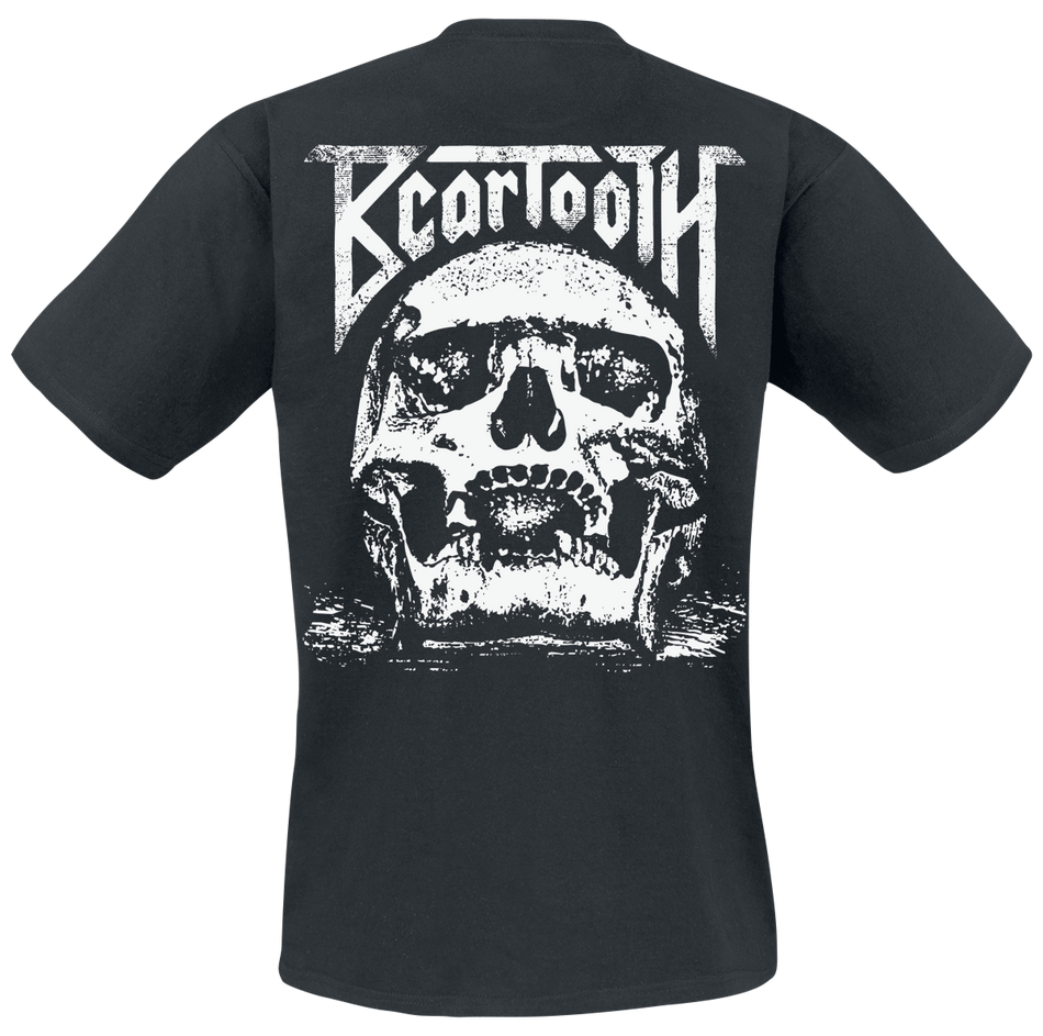 T-Shirt Manches courtes  de Beartooth - Skull - S à XXL - pour Homme - noir - Beartooth - View 2
