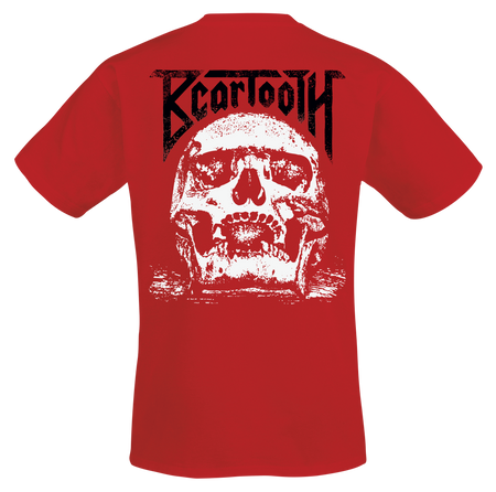 T-Shirt Manches courtes  de Beartooth - S à XXL - pour Homme - rouge - Beartooth - View 2