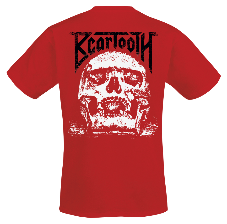 T-Shirt Manches courtes  de Beartooth - S à XXL - pour Homme - rouge - Beartooth - View 2