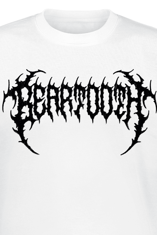 T-Shirt Manches courtes  de Beartooth - Metal Logo - S à XXL - pour Homme - blanc - Beartooth - View 2