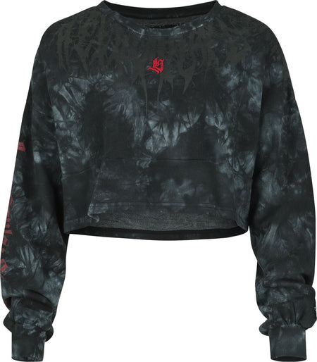 Sweat-shirt  de Rock Rebel by EMP - Lost Souls - S à XXL - pour Femme - gris - Rock Rebel by EMP