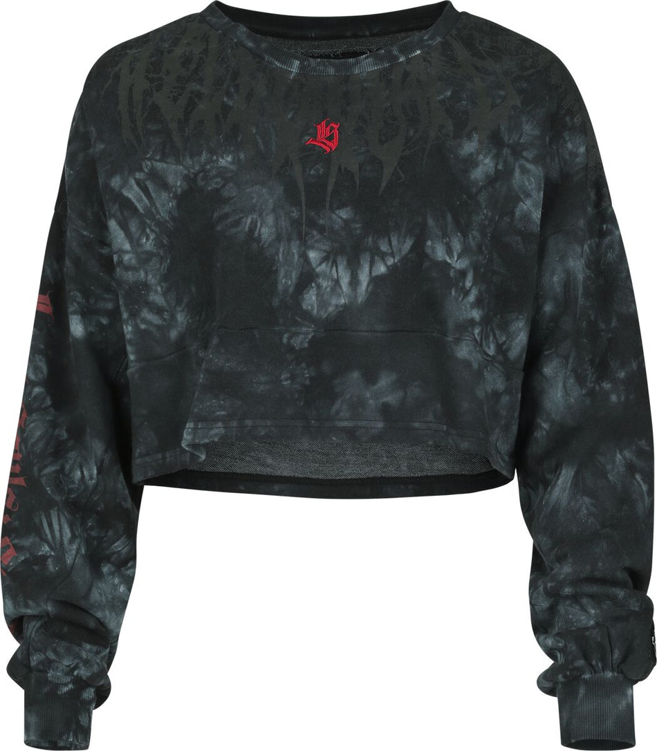 Sweat-shirt  de Rock Rebel by EMP - Lost Souls - S à XXL - pour Femme - gris - Rock Rebel by EMP