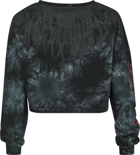 Sweat-shirt  de Rock Rebel by EMP - Lost Souls - S à XXL - pour Femme - gris - Rock Rebel by EMP - View 2