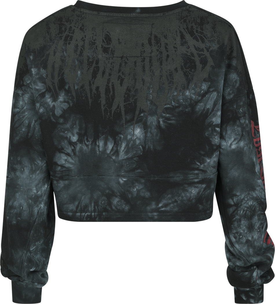 Sweat-shirt  de Rock Rebel by EMP - Lost Souls - S à XXL - pour Femme - gris - Rock Rebel by EMP - View 2
