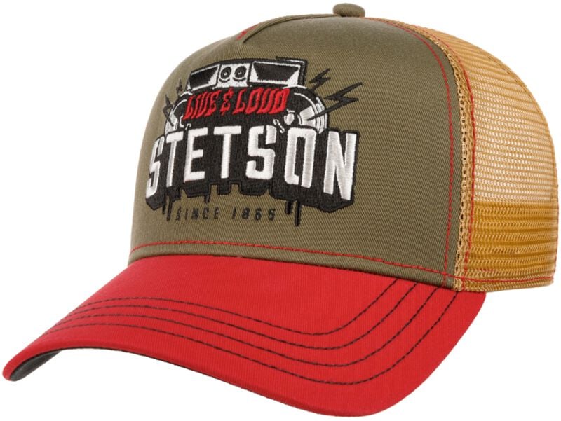 Casquette  de Stetson - Trucker Cap Festival Live Loud - pour Unisexe - multicolore - Stetson