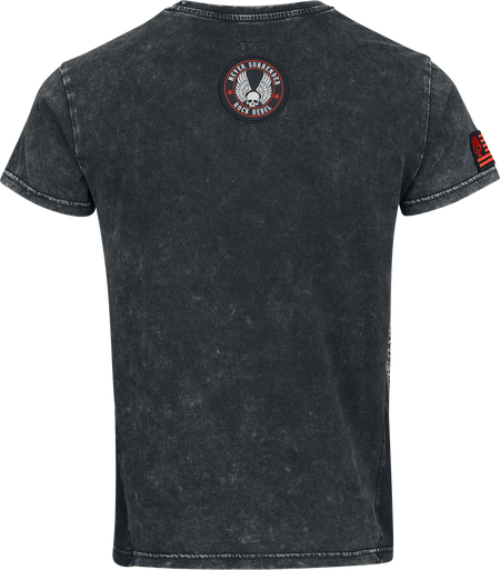 T-Shirt Manches courtes  de Rock Rebel by EMP - Original Sinner - T-Shirt - S à XXL - pour Homme - gris - Rock Rebel by EMP - View 2