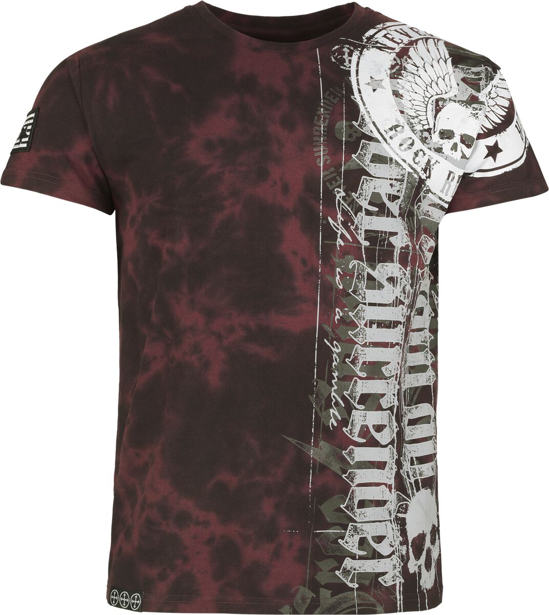 T-Shirt Manches courtes  de Rock Rebel by EMP - Original Sinner - T-Shirt - S à XXL - pour Homme - rouge - Rock Rebel by EMP