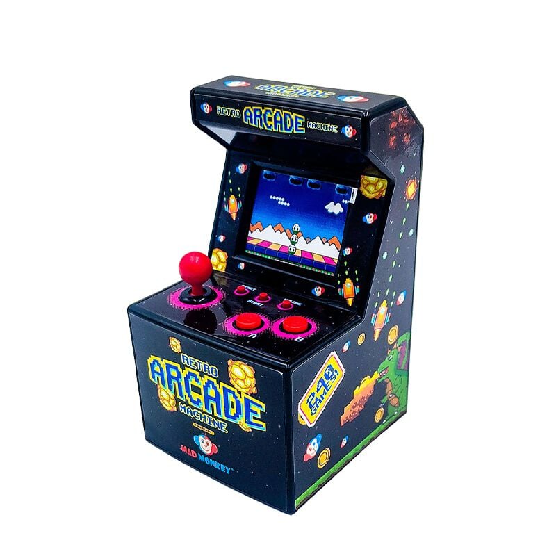 Jouets Gaming de Retro Arcade - Retro Mini Arcade Machine -  240 Jeux 8-Bit Inclus - pour Indifférent - multicolore - Retro Arcade