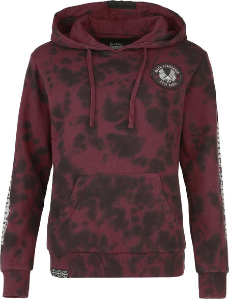 Sweat-shirt à capuche  de Rock Rebel by EMP - Original Sinner - Sweat à Capuche - S à XXL - pour Femme - rouge - Rock Rebel by EMP