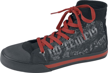 Baskets  de Rock Rebel by EMP - Walk The Line - EU36 à EU47 - pour Unisexe - noir - Rock Rebel by EMP