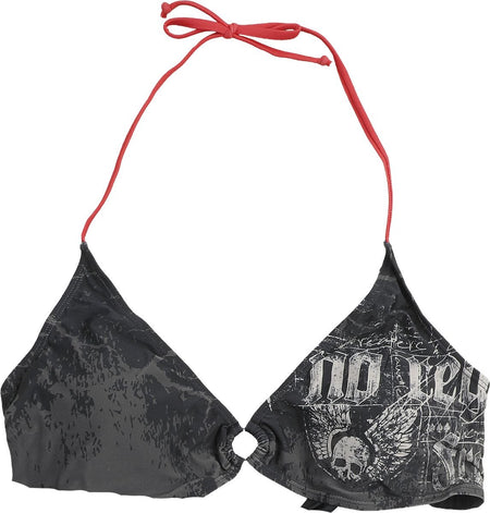 Haut de bikini  de Rock Rebel by EMP - Haut de Bikini Crânes - S à XXL - pour Femme - noir - Rock Rebel by EMP