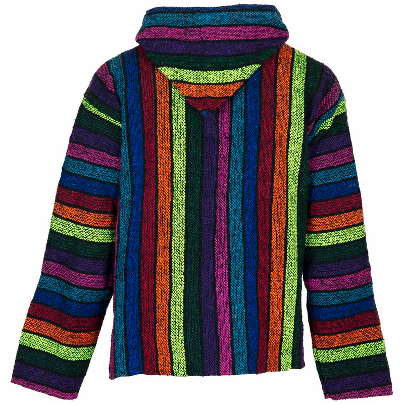 Sweat-shirt à capuche  de Siesta - Baja Top - Rainbow - M à 3XL - pour Homme - multicolore - Siesta - View 2