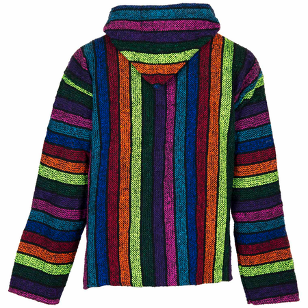 Sweat-shirt à capuche  de Siesta - Baja Top - Rainbow - M à 3XL - pour Homme - multicolore - Siesta - View 2
