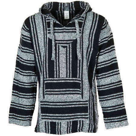 Sweat-shirt à capuche  de Siesta - Baja Top - Black and White - M à 3XL - pour Homme - noir/gris - Siesta