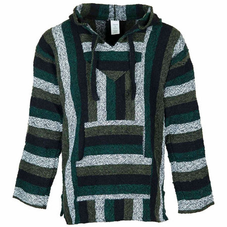 Sweat-shirt à capuche  de Siesta - Baja Top - Minty - M à XL - pour Homme - Noir/vert/gris - Siesta