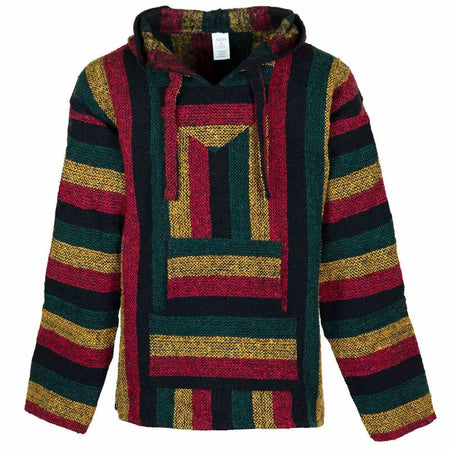 Sweat-shirt à capuche  de Siesta - Baja Top - Rasta Blend - L à XXL - pour Homme - multicolore - Siesta