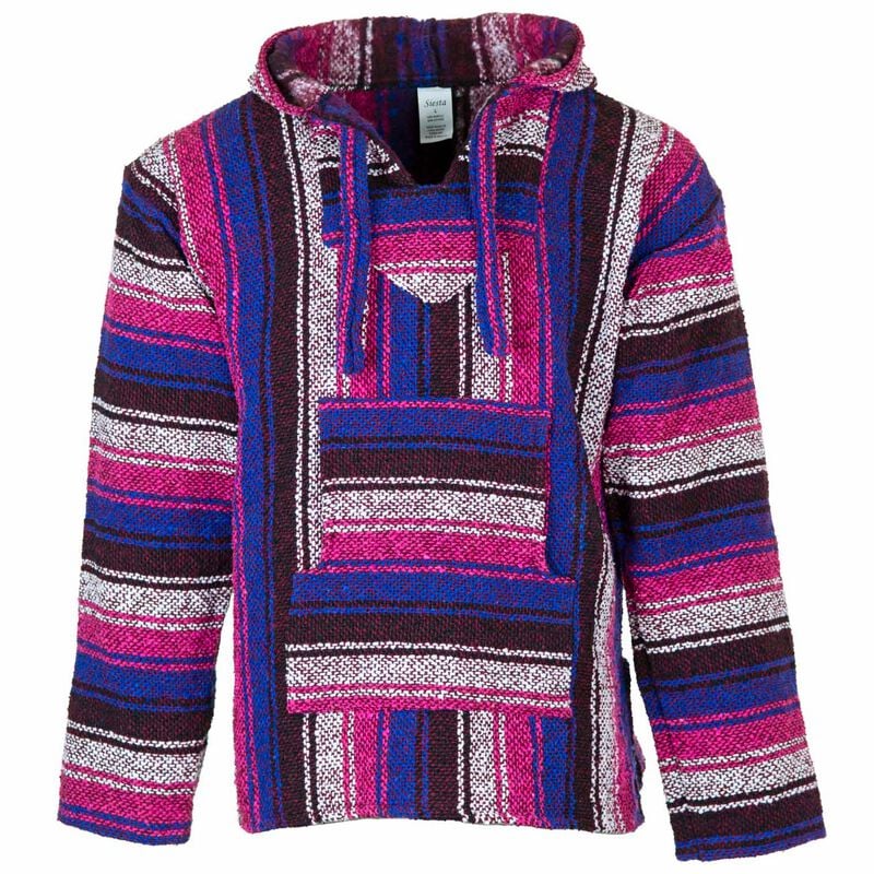 Sweat-shirt à capuche  de Siesta - Baja Top - Mexican Pink - M à XXL - pour Unisexe - multicolore - Siesta